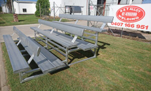 BT Alloy grand stand seating